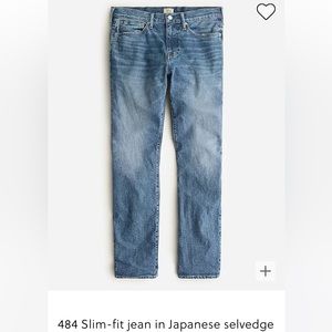 J. Crew Japanese Selvedge Denim